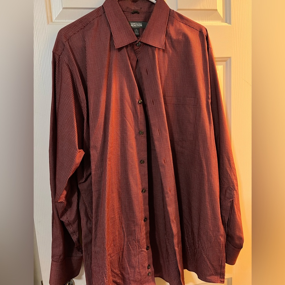 Kenneth Cole Reaction Dress Shirt 17.5 34/35